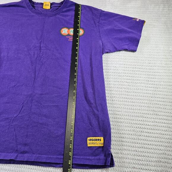 Vegorrs Shirt Mens 2x Street Wear Short Sleeve Crew Neck Y2k - Picture 3 of 6